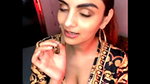 Anveshi Jain sexy dress deep Cleavage