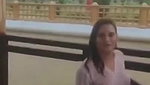 Desi Bhabhi in REsort Dancing in Rain showing her boobs