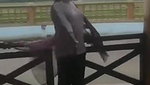 Desi Bhabhi in REsort Dancing in Rain showing her boobs