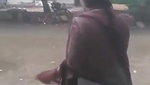 Desi Bhabhi in REsort Dancing in Rain showing her boobs