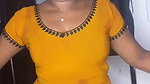 Mallu girl seducing with busty boobs bending expose (2)