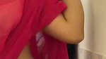 TOO FASCINATING SAMRIDHI DESIRED AND SEXY IN SAREE CLEAVAGE VIEW (2)