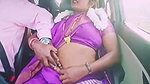 Telugu Aunty Boobs and pussy grope in runing car (2)