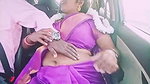 Telugu Aunty Boobs and pussy grope in runing car (2)