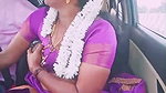 Telugu Aunty Boobs and pussy grope in runing car (2)