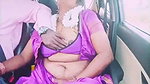 Telugu Aunty Boobs and pussy grope in runing car (2)