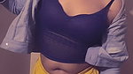 desi lady sexy in nightwear with big deep navel (2) 2