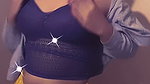 desi lady sexy in nightwear with big deep navel (2) 2