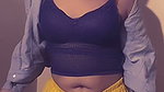 desi lady sexy in nightwear with big deep navel (2) 2