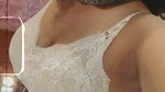 hot busty desi boobs in white bra (2) 2