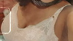 hot busty desi boobs in white bra (2) 2