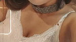 hot busty desi boobs in white bra (2) 2