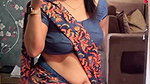sexy desi lady hot navel and boobs in saree (2) 2
