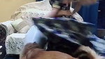 sexy desi lady hot navel in blue costume (2) 2