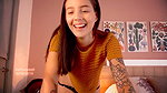 Effyloweell gives a master class on how to do a striptease, as she tries to impress you with her beautiful slim body