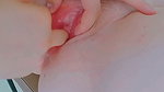 expanding her tight irritated pussy