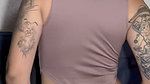 He can’t stand the urge to touch himself with clothes