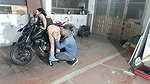 He pays me for the maintenance of his motorcycle with a delicious anal