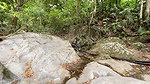 Her boyfriend wouldn’t fuck her, so the bitch sought pleasure with a stranger at the river