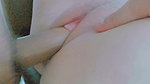 Her pussy swelled up when he penetrated her for the first time