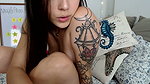Horny little Colombian masturbates on her panties