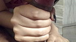 Horny teen stepdaughter kissing stepdad’s dick, accomplishing a taboo dream