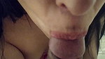 Horny teen stepdaughter kissing stepdad’s dick, accomplishing a taboo dream