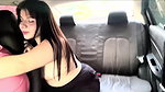 Hot girl incites Uber driver to have sex