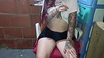 Hot redhead touches himself imagining that he is his neighbor