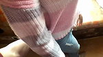 Hot school girl with big tits suck my dick so good until let him gets all the cum in mouth and drinkg it for fast clean