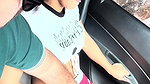 I ask the uber driver to masturbate with my lovense