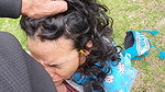 I find a young girl on my land, and I teach her a lesson