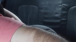 I finger my pussy passionately until I come in front of Uber driver