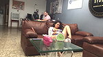 I incite my boss to fuck by masturbating in his office