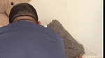 I massage my girlfriend and then she asks me to fuck her with dildo
