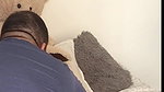 I massage my girlfriend and then she asks me to fuck her with dildo