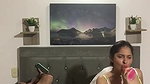 I masturbate my pussy passionately until I orgasm in front of my stepfather