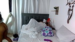 I masturbate the pussy in front of my hot stepbrother