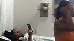 I masturbate the pussy in front of my husband