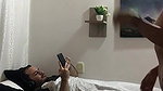 I masturbate the pussy in front of my husband