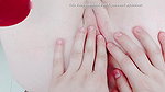I open my schoolgirl hymen with my fingers inside her tight pussy