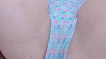I open petite’s pussy to the extreme with cute panties