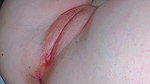 I paint my stepdaughter’s pussy with lipstick to massage and use her painted pussy with my cock