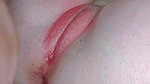 I paint my stepdaughter’s pussy with lipstick to massage and use her painted pussy with my cock