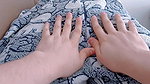 I take off my stepsister’s pajamas to play with her pink pussy