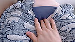 I take off my stepsister’s pajamas to play with her pink pussy