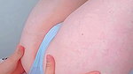 I take off my stepsister’s sweaty panties, she watches