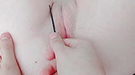 I try to tie her pussy or penetrate it with this rod and then penetrate it