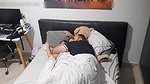 In the morning with my husband I ask him to come inside
