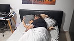 In the morning with my husband I ask him to come inside